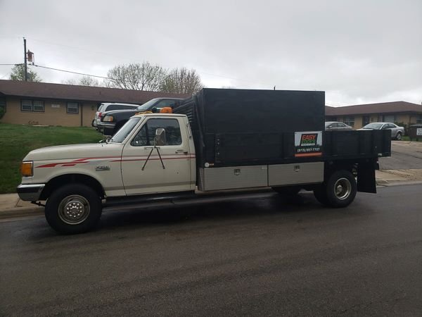 1991 F Super Duty flatbed converted for tree service